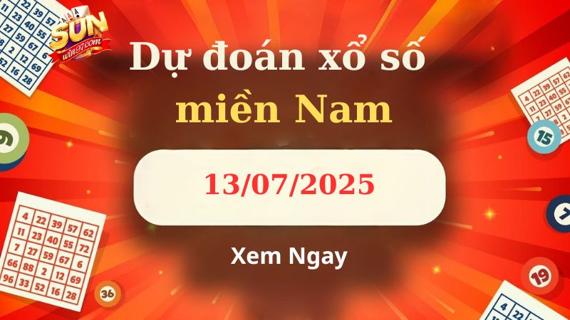 Soi cầu XSMB 13/07/2025 - Dự đoán xổ số miền Bắc 13/07